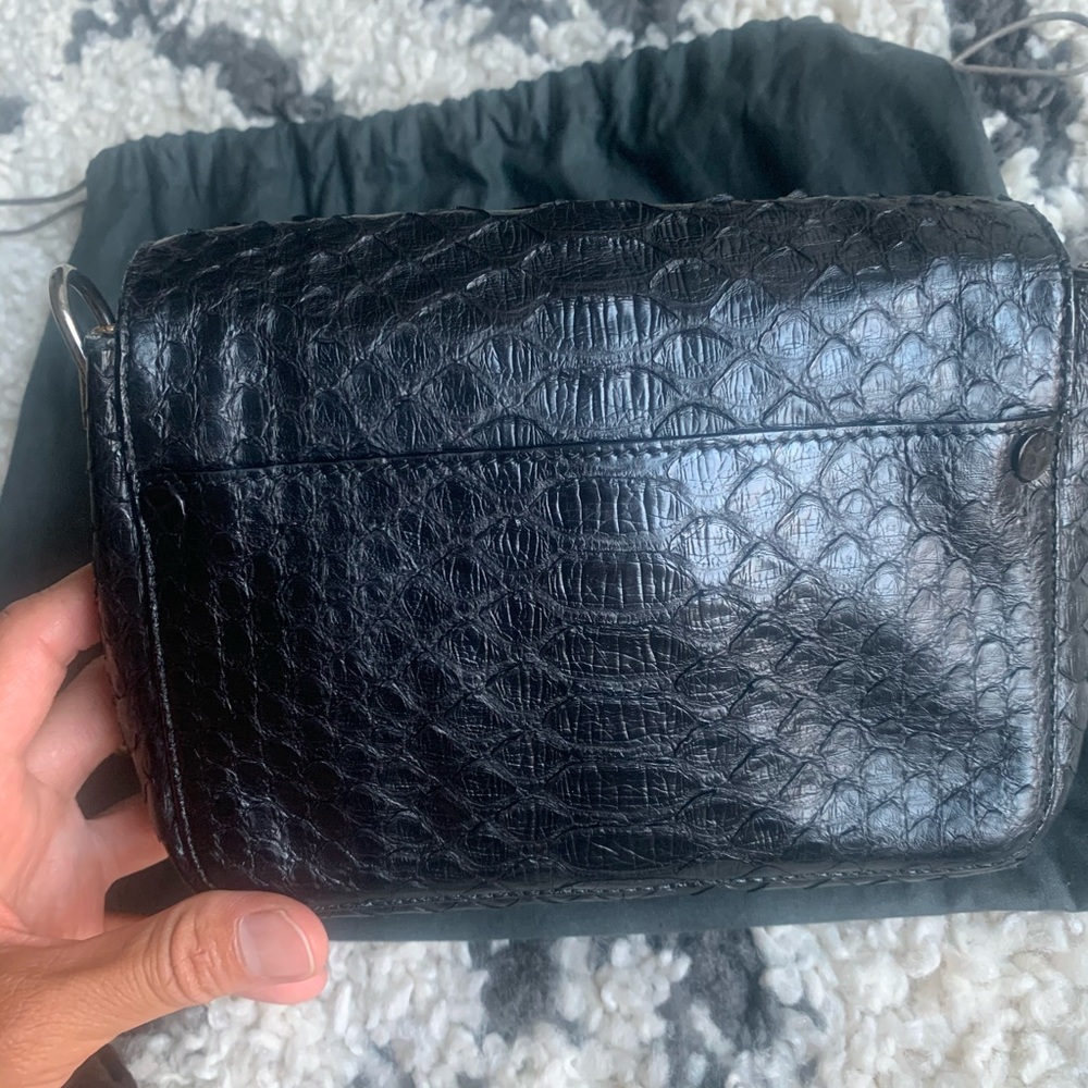 Proenza Schouler Python Tiny Courier Crossbody Bag - image 8